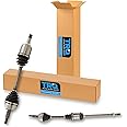 TRQ Front CV Axle Shaft Assembly Set Compatible with 2009-2014 Nissan Maxima