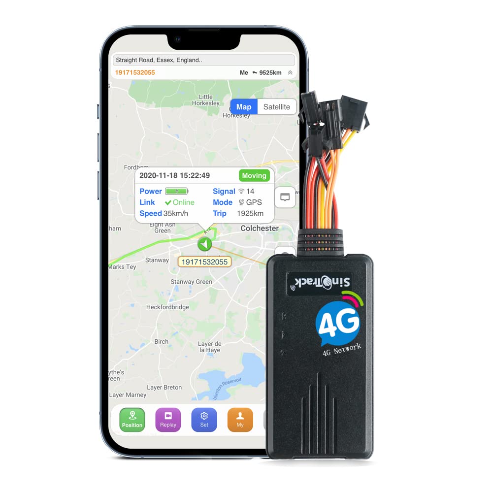 Photo 1 of SinoTrack GPS Tracker for Vehicles ST-906L 4G GPS Tracker Anti-Theft Locator Real-Time Hidden Location Device for Car Motorcycle Truck Taxi with No Monthly Fee Tracking System