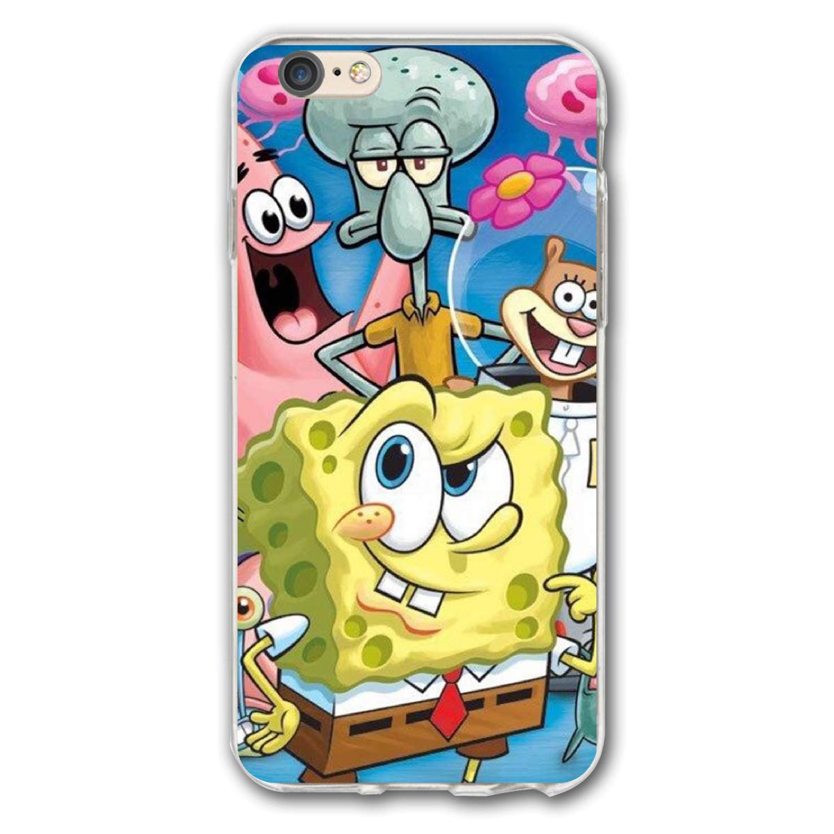 SCLWZD iPhone 6 Plus/iPhone 6s Plus Case- Spongebob PC Slim Shockproof Flexible Back Protective Case for iPhone 6 Plus/iPhone 6s Plus