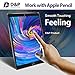 D&P Screen Protector Matte Glass for iPad Air 10.5 (2019)/iPad Pro 10.5 (2017), 9H Tempered Glass Screen Protector Matte Case-Friendly Anti-Glare Anti-Fingerprint Bubble-Free