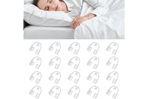 WOKYO 20pcs Night Guard Teeth Grinding Anti Grinding Teeth Protectors Mouth Sleeping Dental Pads Mouth Guard Oral Protection Bite Guards, Anti-Grinding Bracket (Pack of 20)
