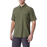 Unionbay Mens Ub Tech Short Sleeve Button Up Fishing Shirt