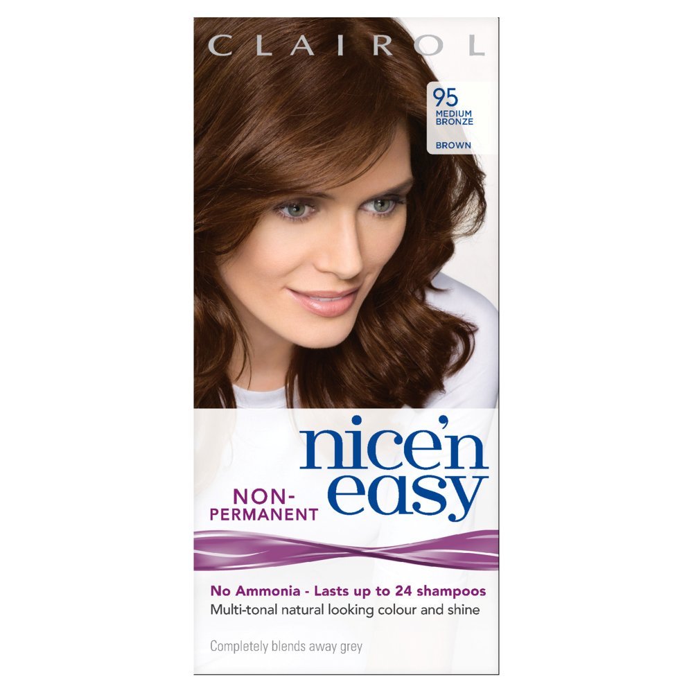 Clairol Nice N Easy Semi Permanent Hair Dye No Ammonia 95 Medium