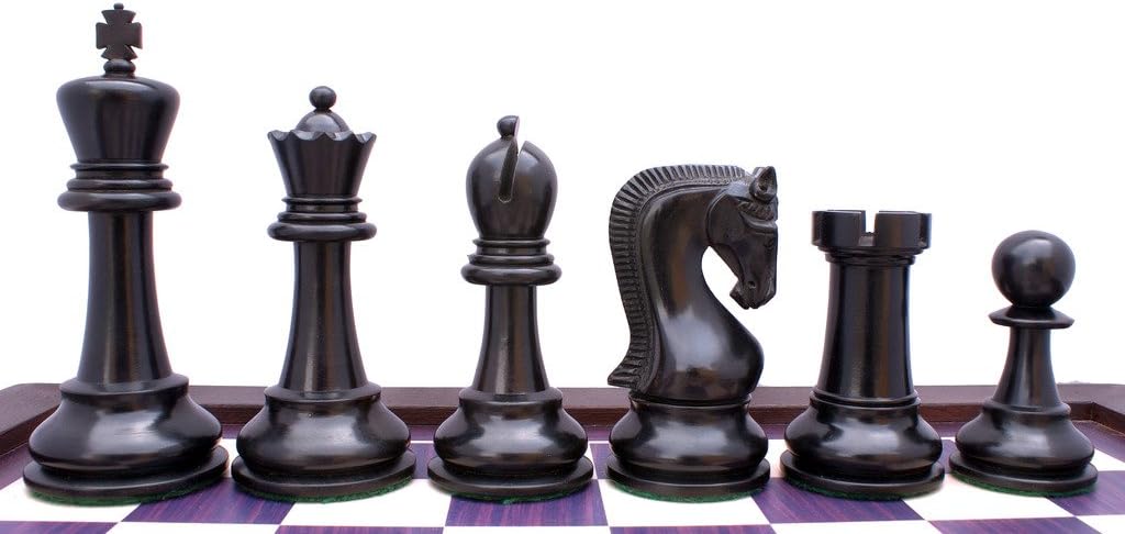 Leningrade Series Premium Staunton 4" Chess Set