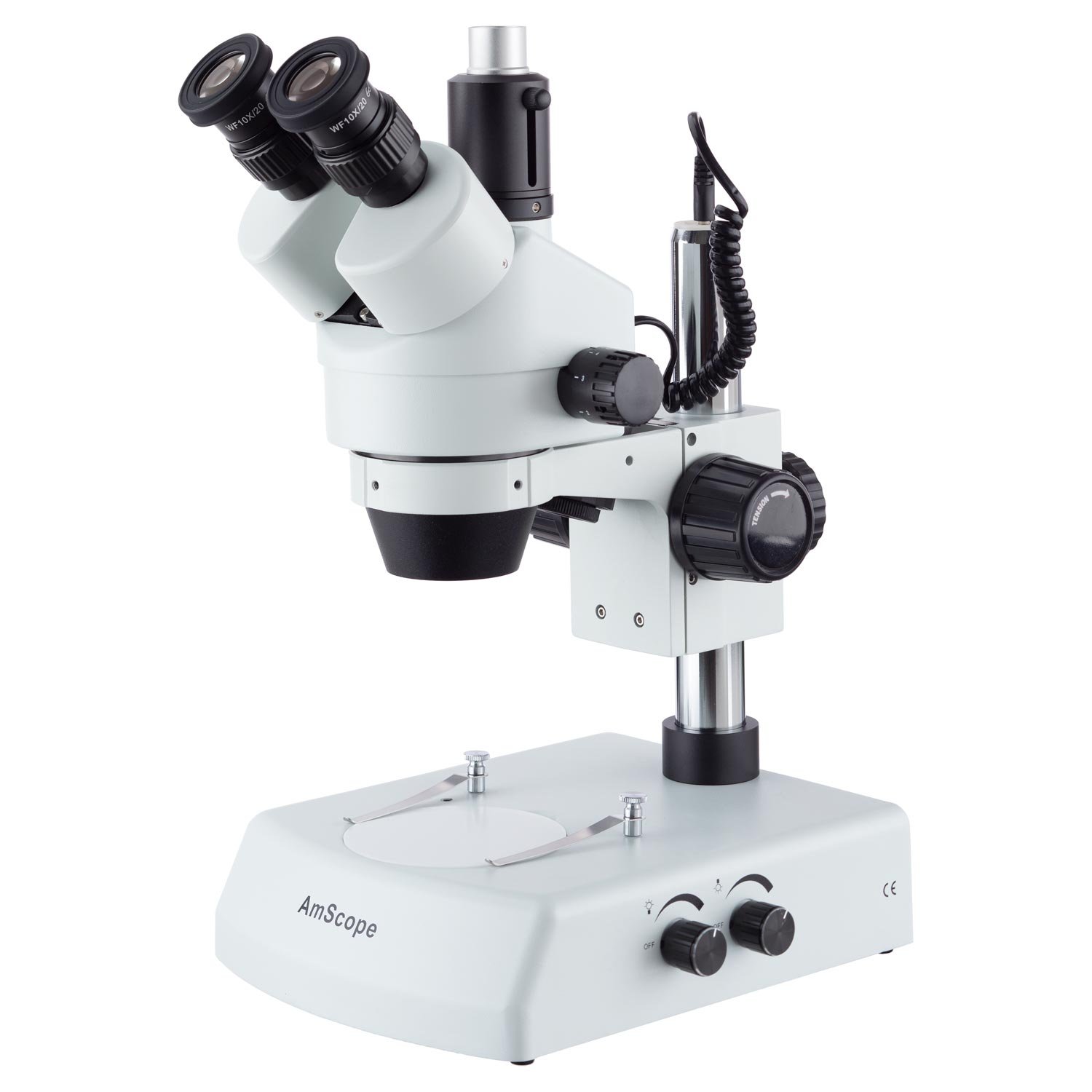 LED Trinocular Zoom Stereo Microscope 3.5X180X Amazon.co.uk