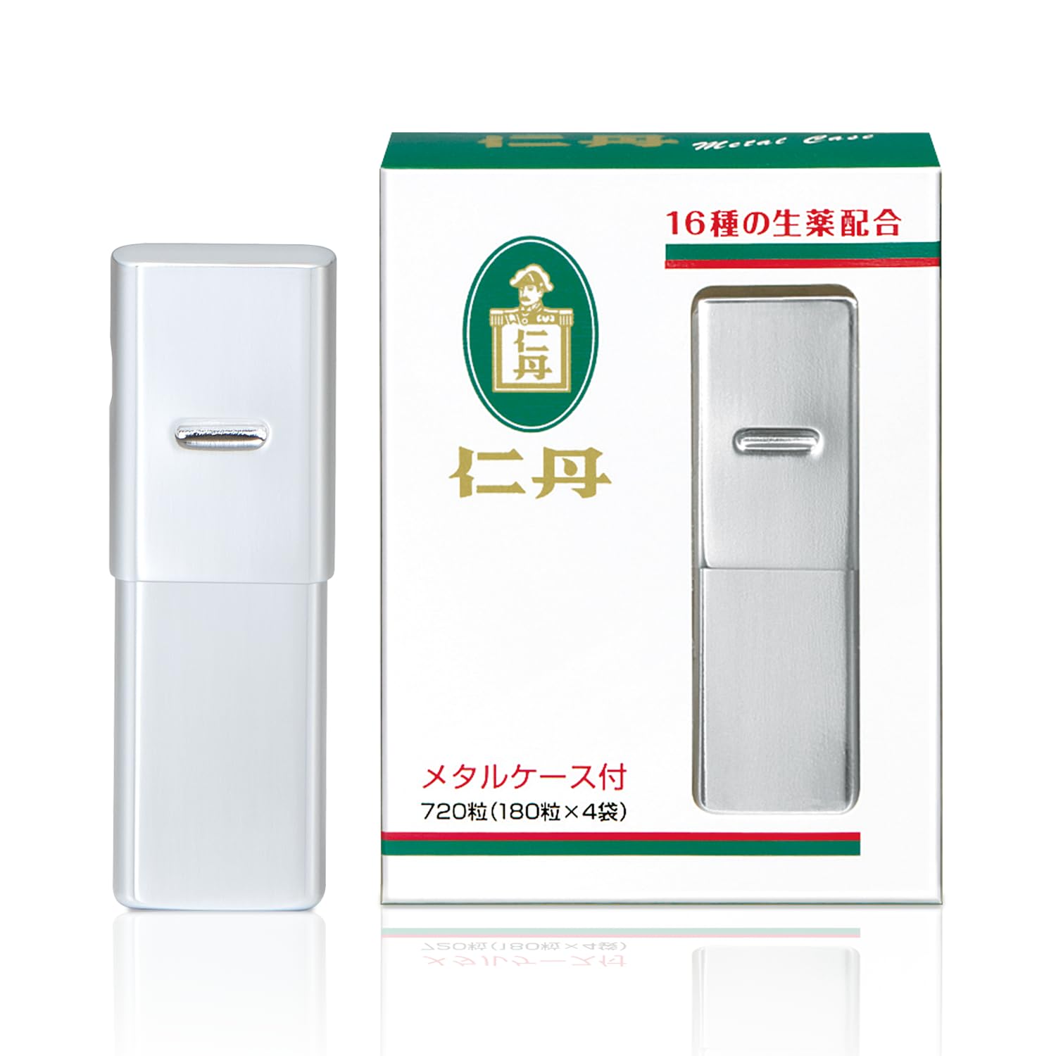 森下仁丹 仁丹メタルケース入720粒の商品画像