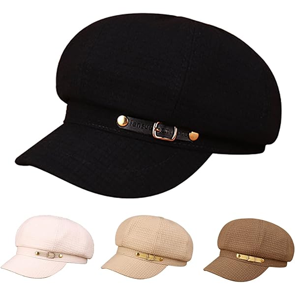 1526 Women\'s Newsboy Cabbie Gatsby Visor Beret Pageboy Bakerboy Hat Womens Fashion Newsboy Cap Bakerboy Cabbie Gatsby Visor  main image 4