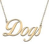 HUAN XUN Customized Custom Simple Any Name Necklace