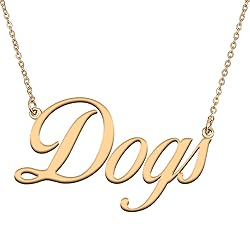 HUAN XUN Customized Custom Simple Any Name Necklace