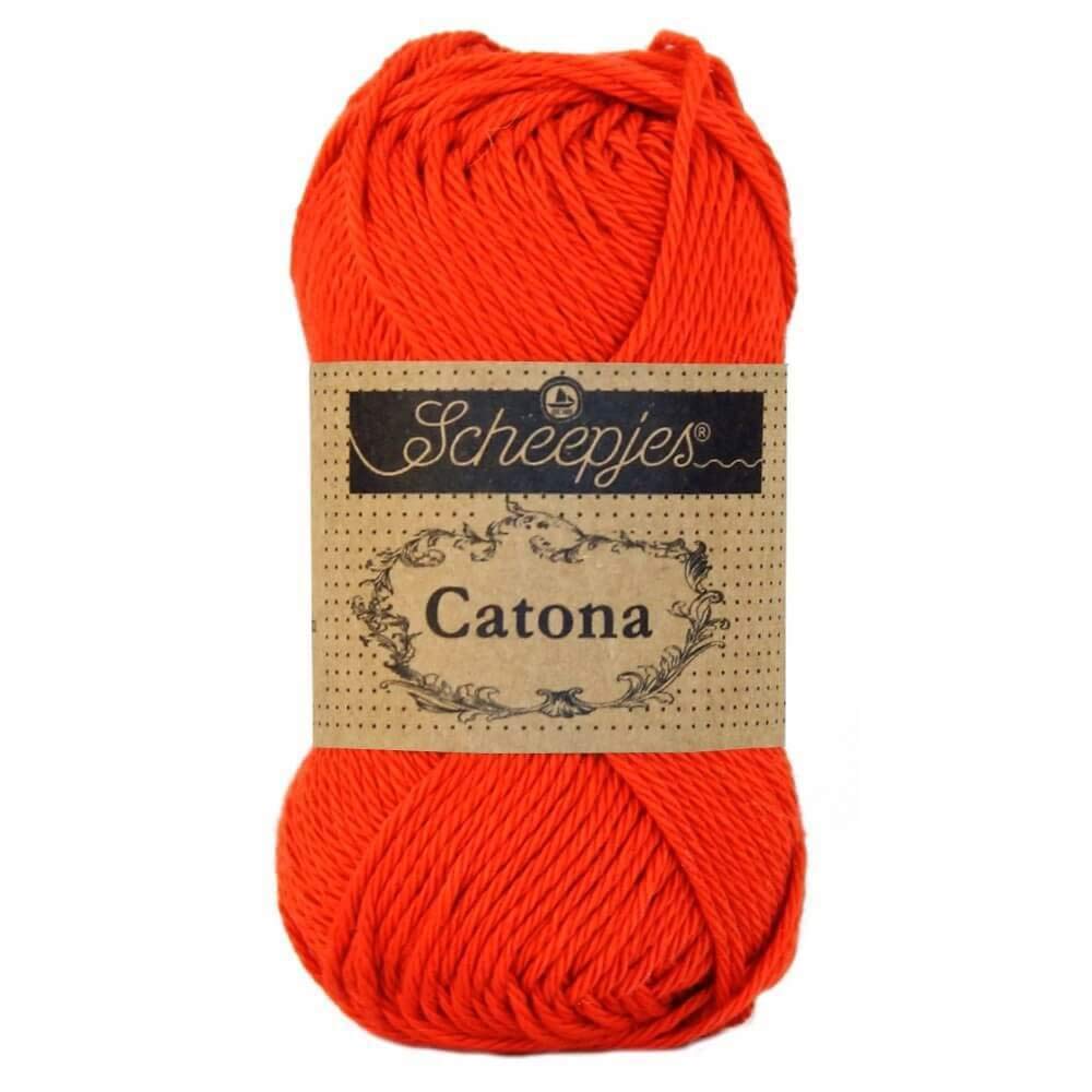 Scheepjes - Scheepjes Catona 390 Poppy Rose Yarn - 1x25g