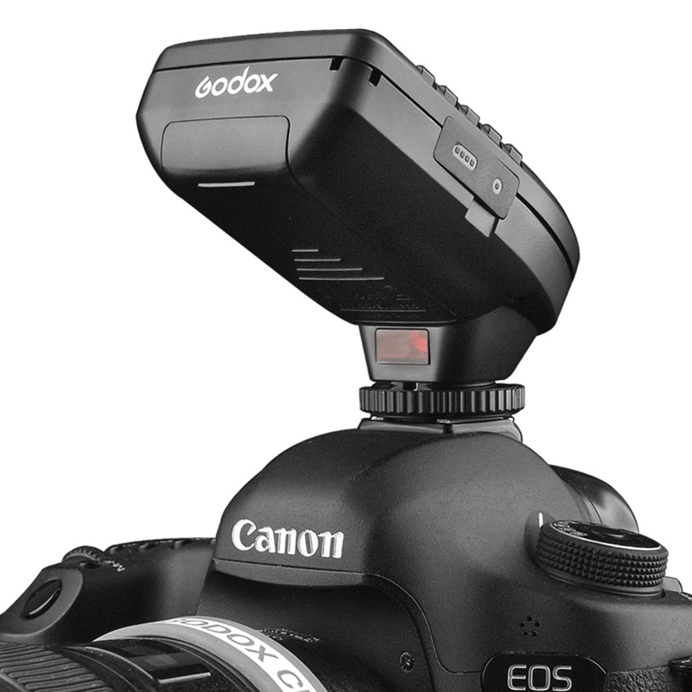 Godox Xpro-C E-TTL High Speed Sync 1/8000s 2.4G Wireless X System Flash Trigger Transmitter Compatible for Canon Cameras, 11 Customizable, 5 Group 4 Function Buttons Offer Convenient Manipulation