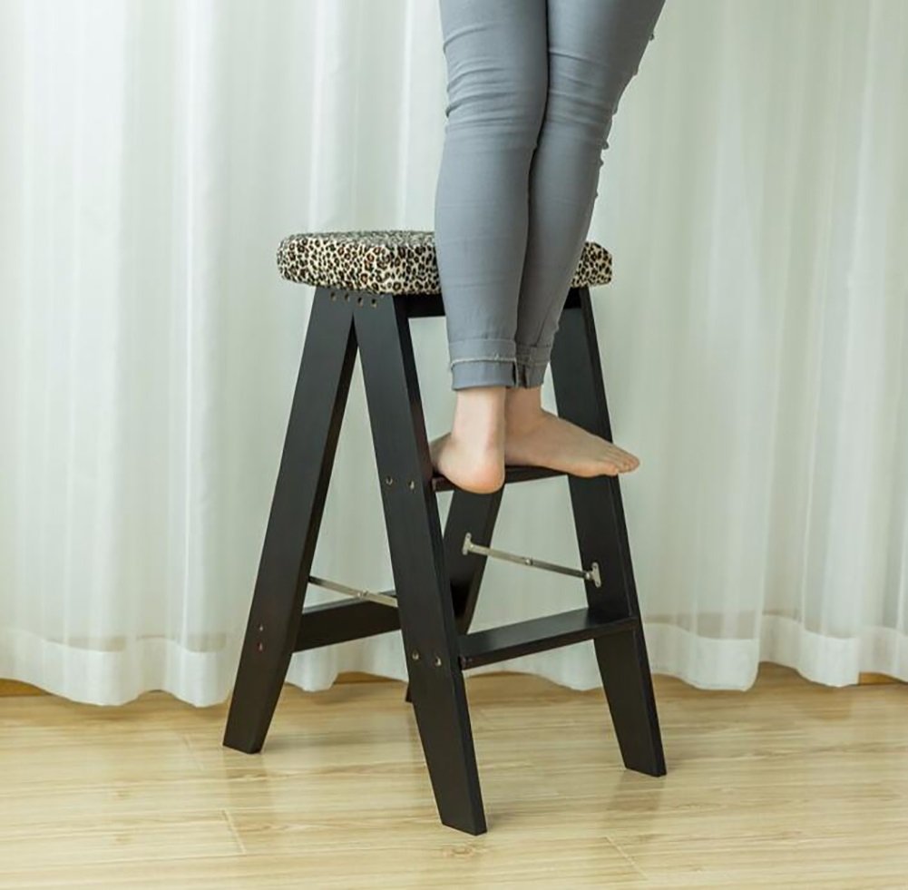 新品 はしご便 ハイチェアソリッドウッド折りたたみスツールシンプルなポータブルスツール多機能ステップスツール創造性家庭用はしごスツール 色 Deep Walnut B07f3lpbp6 Deep Walnut Deep Walnut 新品即決 Shed4less Com