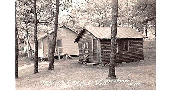 Cabins No 1 And 2 Nisswa Minnesota Postcard At Amazon S