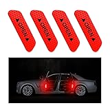 4PCS Car Door Open Warning Reflective