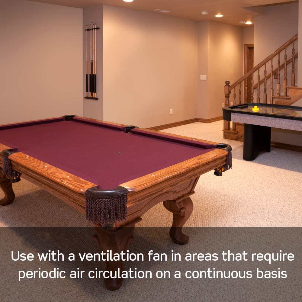 Leviton Humidity Sensor Switch for Bathroom Exhaust Fan, Automate Ventilation, Air Circulation, Moisture Control, ¼ HP, Single Pole, DHS05-1LW, White