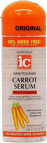 Fantasia Carrot Growth Serum 180ml Triple Strength Formula For Stronger Longer view 1