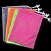 M-Aimee 6 Pack Mesh Stuff Sack, Laundry Bag,Golf Ball Bag, Durable Lightweight Nylon Mesh Bag with Cord Lock Closure (Multicolor)