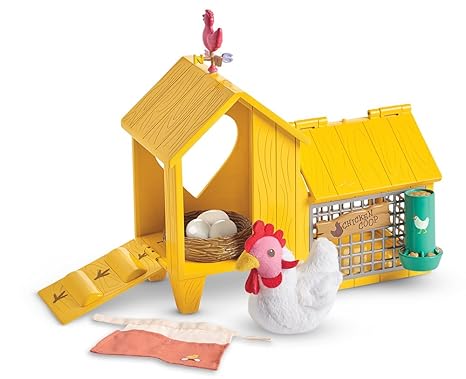 American Girl Welliewishers Chicken Coop Doll Accessories