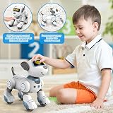 VATOS Remote Control Robot Dog Toy 17 Functions Touch Follow Dancing RC Puppy view 3