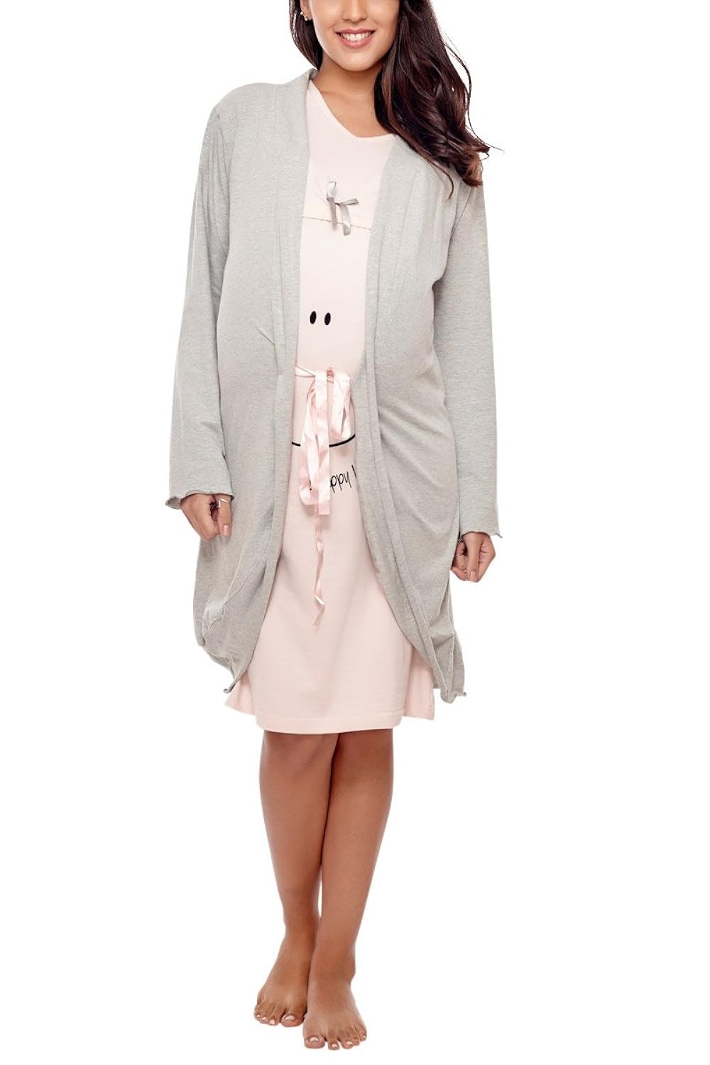 penny by zivame women's cotton maternity nightdress