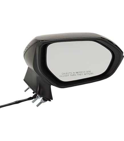 X AUTOHAUX Right Passenger Side Door Mirror Assembly For 2020-2022 Toyota Corolla - Power Glass, Manual Fold, White - View #7