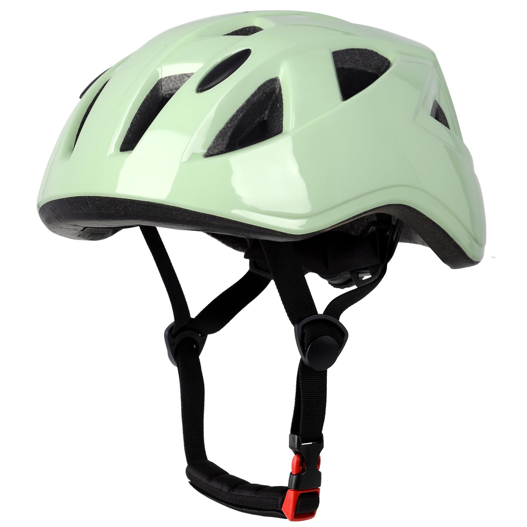 Atphfety Kids Bike Helmet,2 Sizes Adjustable for Youth Child Boys & Girls Ages 3-5-8-14,Ventilation and Multi-Sport for Bicycle Scooter Skate (Mint Green, M: 54-58 cm / 21.3"-22.8") Image
