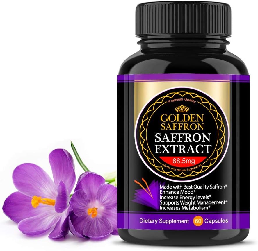 Golden Saffron, Saffron Extract 8825 (Vegetarian) Best All Natural Appetite Suppressant That