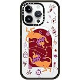 CASETiFY Impact iPhone 14 Pro Case [4X Military Grade Drop Tested / 8.2ft Drop Protection/Compatible with Magsafe] - Leo - Clear Black