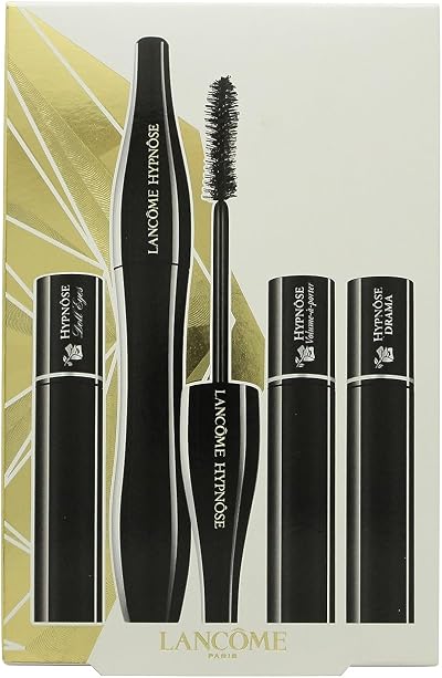 Lancôme Hypnôse Mascara 4-Pc Gift Set Black Full & Travel Size 12.2ml