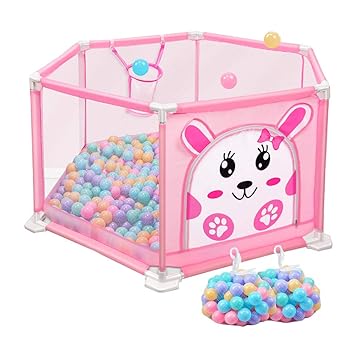 baby playpen with balls
