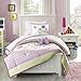 Mizone Kids Spring Bloom 4 Piece Comforter Set, Multicolor, Full/Queen
