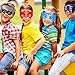 TEEHOME Cartoon Hero Masks Party Favors for Kid (12 Packs) with All Characters - Birthday Party Masks for Children