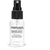 Mehron Makeup Barrier Spray | Makeup Setting Spray for Face 1 fl oz (29 ml)