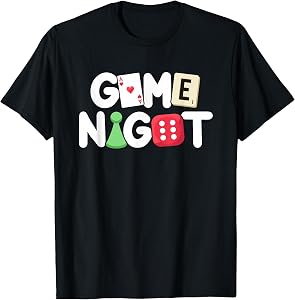 Game Night Host Board Games Trivia Night Team Women Men T-Shirt