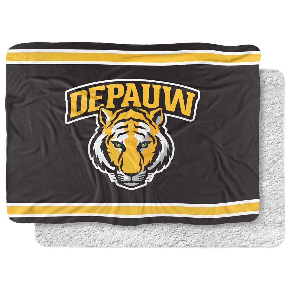 LOGOVISION DePauw University Blanket, 60x80 Primary