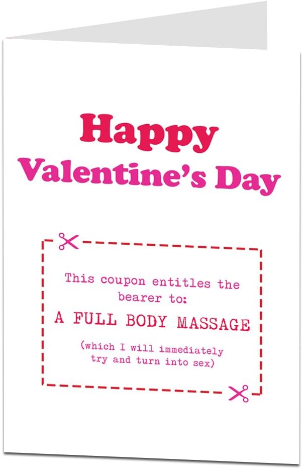 rude valentines day cards for him