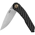 Zero Tolerance 0545, 3.2 inch Premium CPM MagnaCut Steel Blade, Carbon Fiber Handle, Pocketclip, Made in The USA,