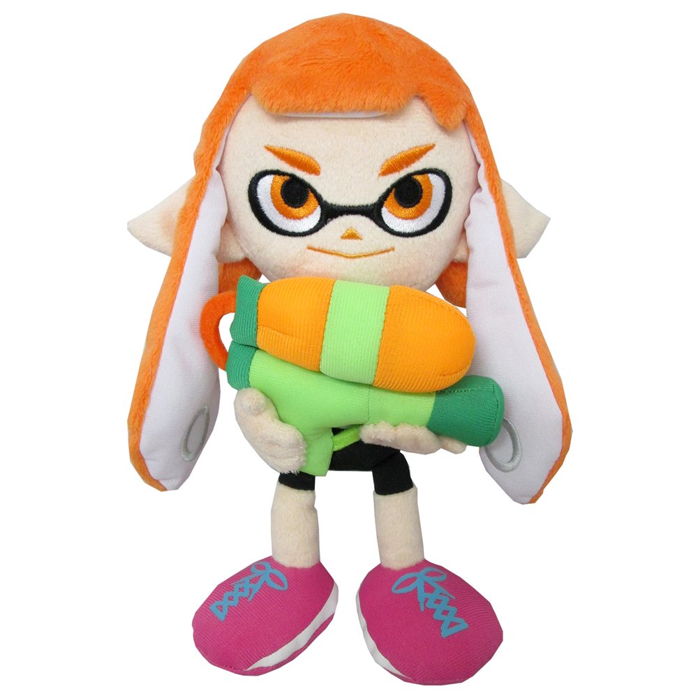 Sanei SP01 Splatoon Series Female Inkling Stuffed Plush 9 Buy Online In India At Desertcart 