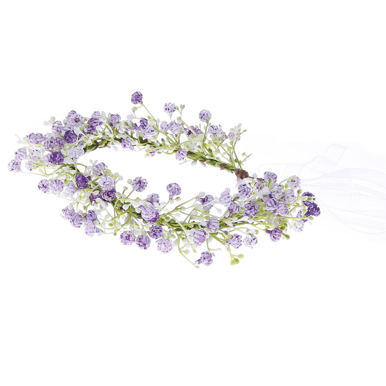 Rose Flowers Crown Wreath Festival Headpiece Headband Women Hair Accessories Headdress Girl Baby Floral Garland Wedding Headwear