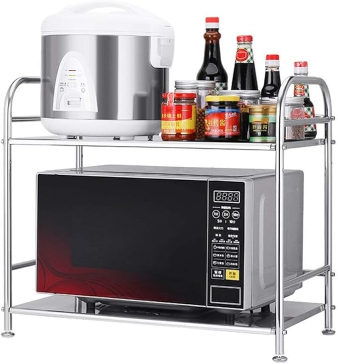 estantes microondas cocina