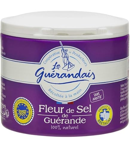 Amazon.com : Fleur De Sel De Guerande 250 G (1 PACK) : Grocery