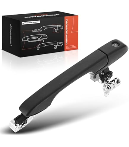 A-Premium Front Left Driver Side Exterior Door Handle Compatible With Honda Ridgeline 2006-2014, Primed Black, Replace# 72180-SJC-A01ZJ, Exterior Door Handles - Canada