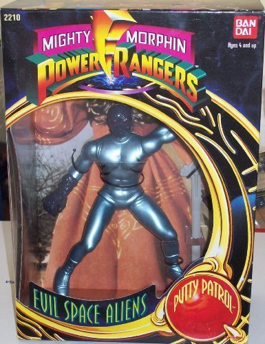 Mighty Morphin Power Rangers Evil Space Aliens -PUTTY PATROL