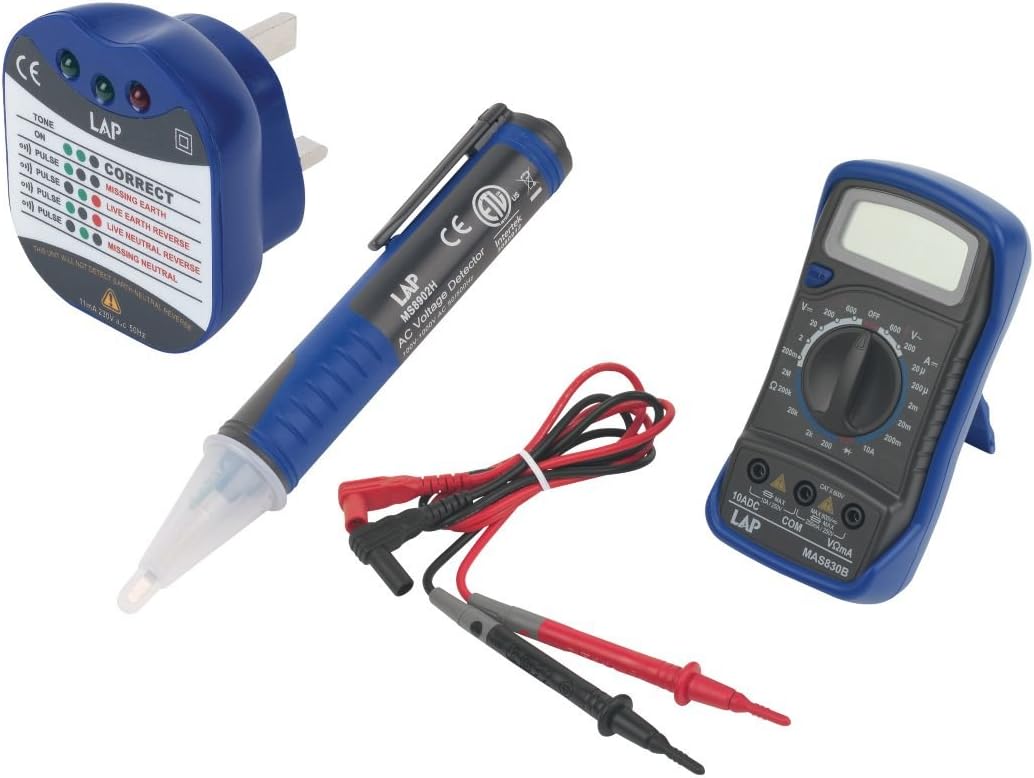 LAP Electrical Testing & Detection Triple Pack Amazon.co.uk DIY & Tools