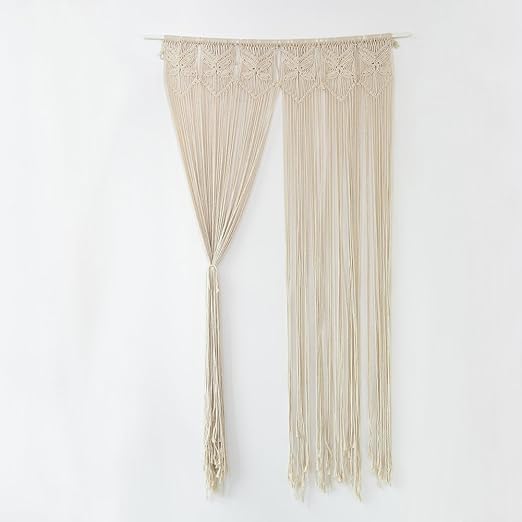 Bulary Tejido Tapiz Colgar En La Pared Macrame Boho Chic