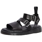 Dr. Martens Men's Gryphon Strap Sandals, Black, 6-6.5 Medium US