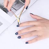 ACWOO 4-in-1 Cuticle Nippers Pusher Nail Remover Set Stainless Steel view 8