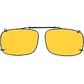 Eyekepper Large Clip On Sunglasses With Spring Draw Bar Polarized