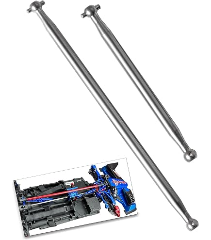 4Pcs Steel Front And Rear Drive Shaft CVD For 1/10 Slash Stampede7737