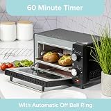 Quest 35409 Compact 9L Mini Oven, 650W, Adjustable Temp 100-230°C view 4